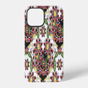 Colourful Hearts, Seamless Romantic Pattern. iPhone 12 Case