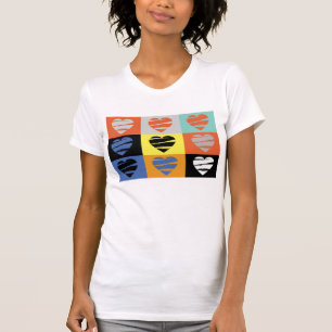 Colourful Hearts T-shirt