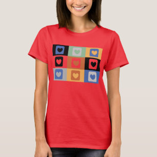 Colourful Hearts T-shirt