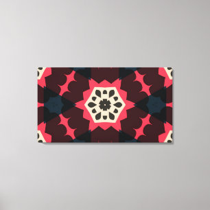 Colourful HeartsPop Art Wrapped Canvas