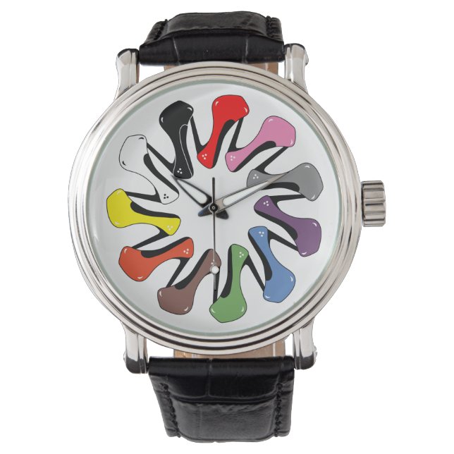 Colourful Heels Watch (Front)