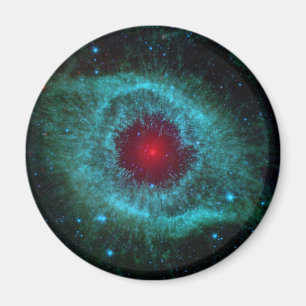Colourful helix nebula magnet