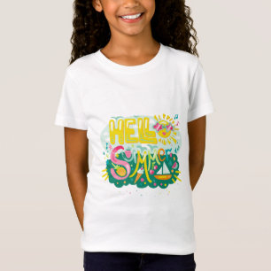 Colourful "Hello Summer" T-Shirt