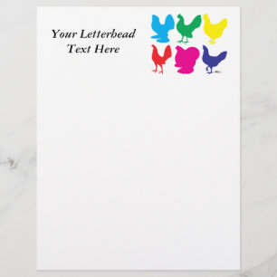 Colourful Hens