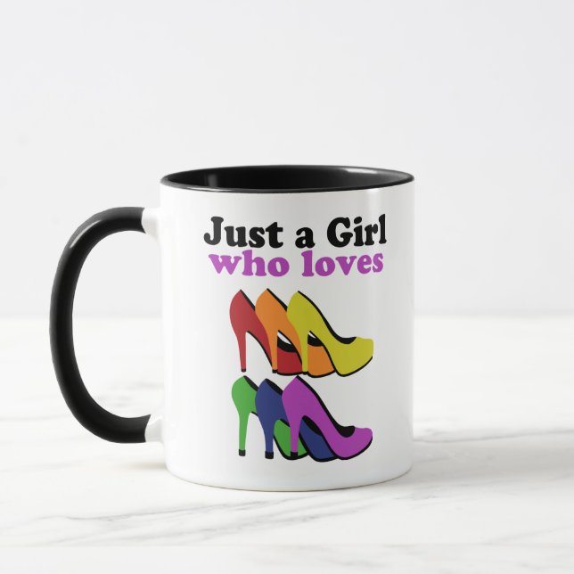 Colourful High Heels   Mug (Left)