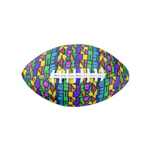 Colourful Hillary Clinton 2016 mini football