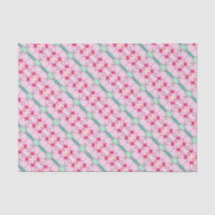Colourful Hippie Chic Abstract Pattern Tissue Paper