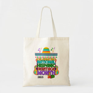 Colourful HISPANIC HERITAGE MONTH Tote Bag