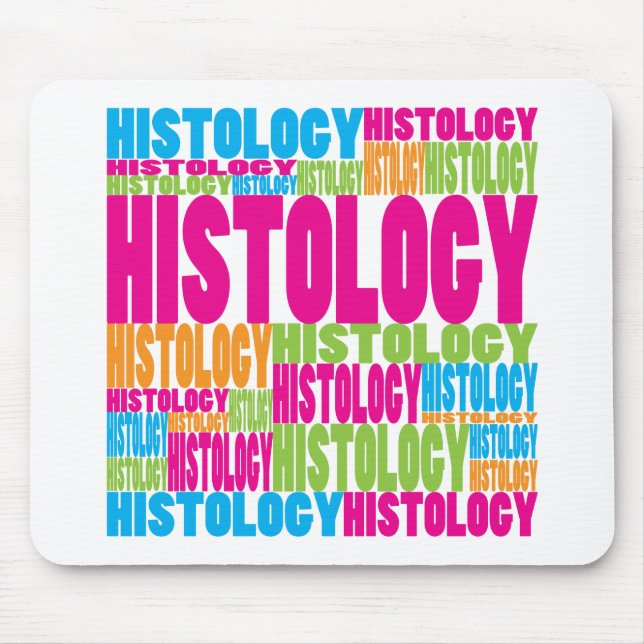 Colourful Histology Mouse Pad (Front)