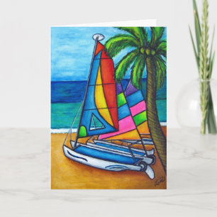 Colourful Hobby Greeting Card