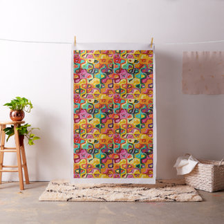 Colourful holes texture fabric
