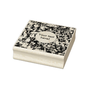 Colourful holes texture rubber stamp