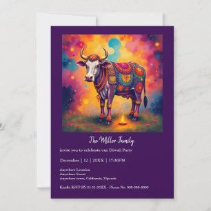 Colourful Holy Diwali Cows in Festive Disguises