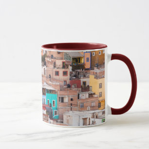 Colourful Homes on the Hill Mug