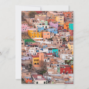Colourful Homes on the Hill Thank You Card