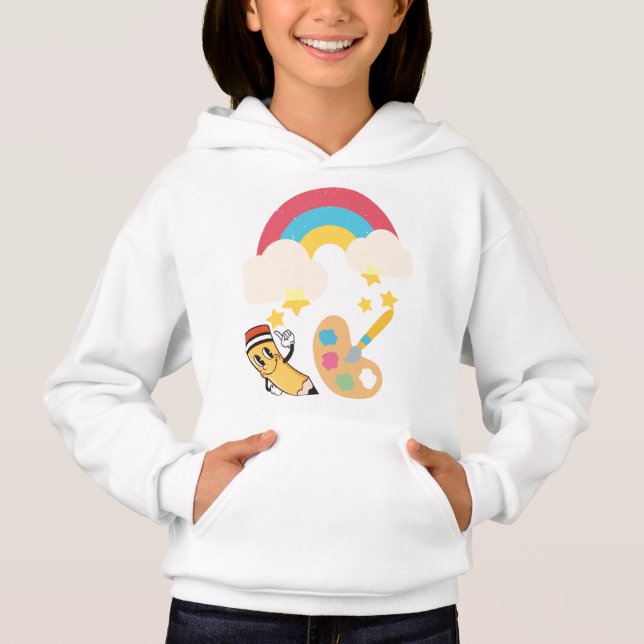 Colourful hoodie  (Front)