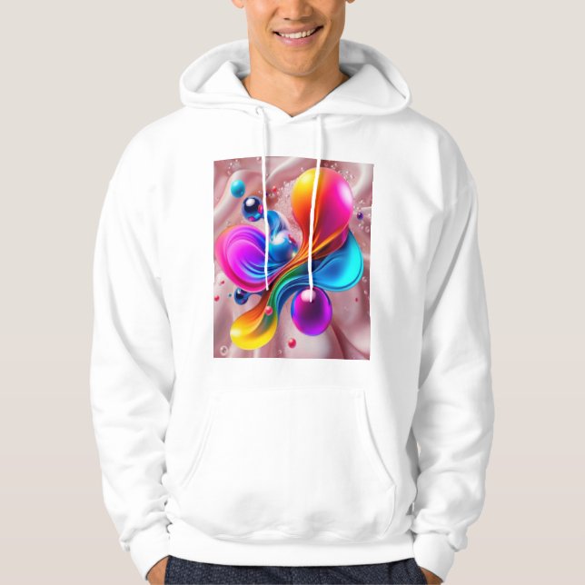 Colourful  hoodie (Front)