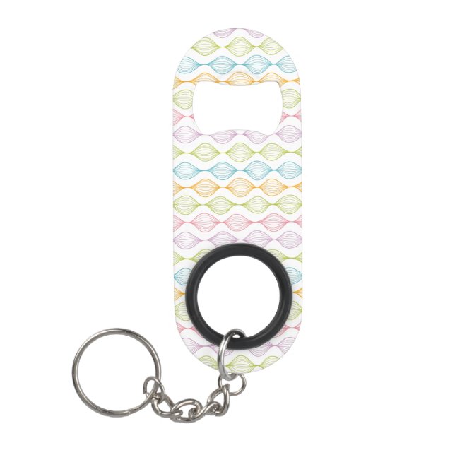 Colourful horizontal ogee pattern (Front)