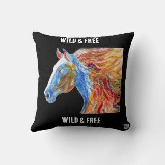 Colourful Horse (Mum Stanworth) Cushion