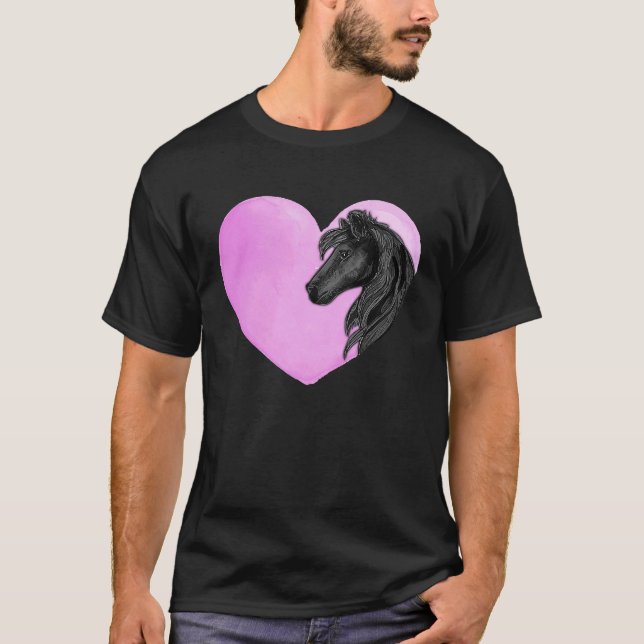 Colourful Horse T-Shirt (Front)