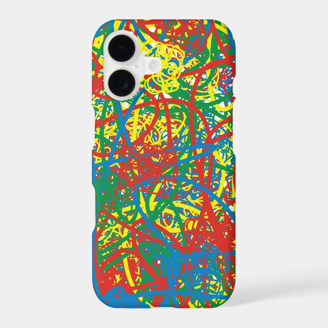 Colourful hot mess blast multi colour splash rainb (Back)