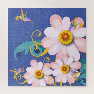 Colourful Humming Bird   Jigsaw Puzzle