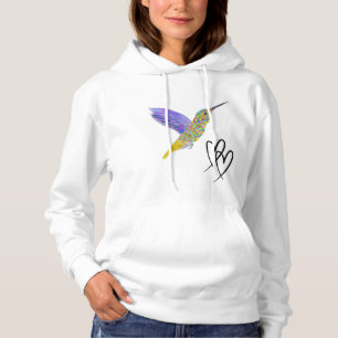 Colourful Hummingbirds Hoodie