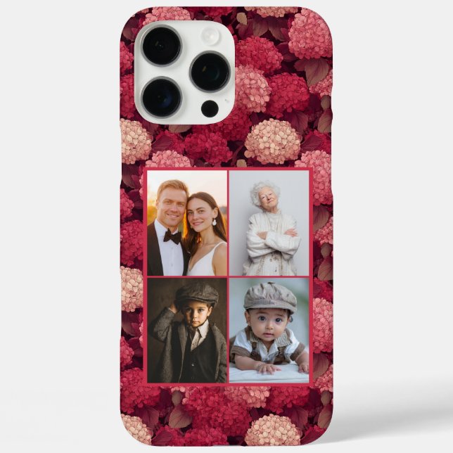 Colourful hydrangeans Photo Iphone Case (Back)