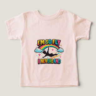 Colourful “I’m So Fly I Neverland” Toddler Tri-Ble