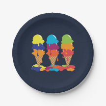 Colourful Ice Cream Birthday Party