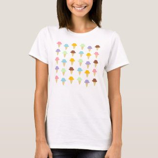 Colourful Ice Cream Cones T-Shirt