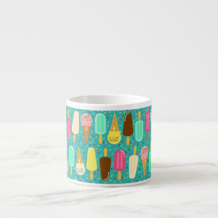 Colourful Ice Cream Pattern Summer  Espresso Cup