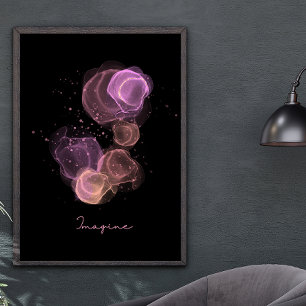 Colourful imagination poster