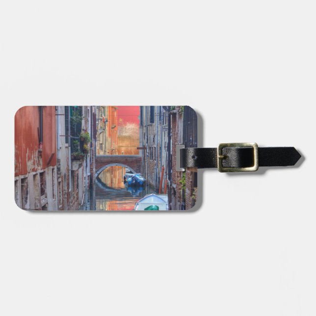 Colourful Impression Of Venice Italy Luggage Tag (Front Horizontal)
