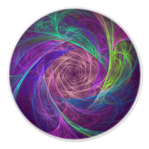 Colourful Infinity Ceramic Knob