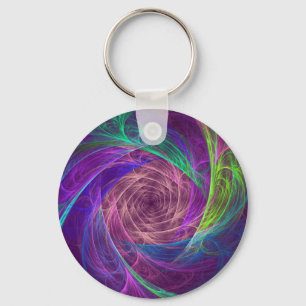Colourful Infinity Key Ring