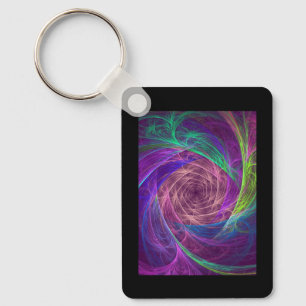 Colourful Infinity Key Ring