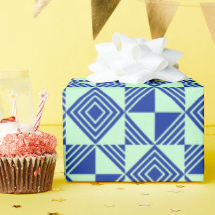 Colourful Initial Whimsical Sparkling Wedding Wrapping Paper