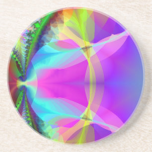 Colourful Inner Circle Coaster