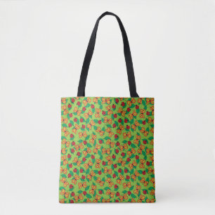 Colourful Insects, Butterflies and Ladybugs Tote Bag