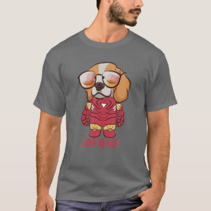 Colourful Iron Beagle Funny Beagles Dog Puppy Pet  T-Shirt