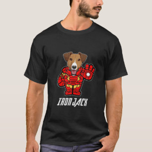 Colourful Iron Jack Russell Terrier Cute Puppy Dog T-Shirt