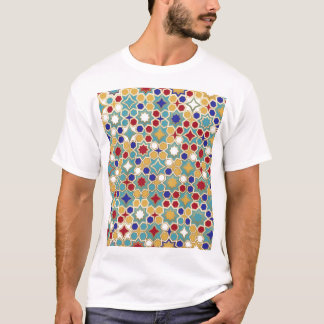Colourful Islamic Mosaic Seamless Pattern T-Shirt
