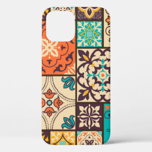 Colourful Islamic Patchwork: Vintage Tile. iPhone 12 Case