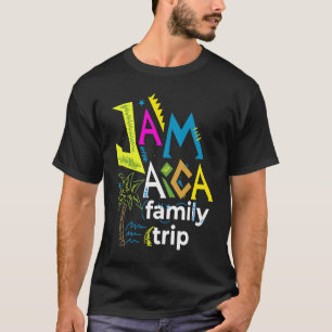 Colourful Jamaica Family Trip Spring Break Summer T-Shirt