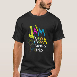 Colourful Jamaica Family Trip Spring Break Summer  T-Shirt