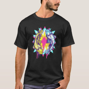 Colourful Japanese Koi Fish Carp Nishikigoi T-Shirt