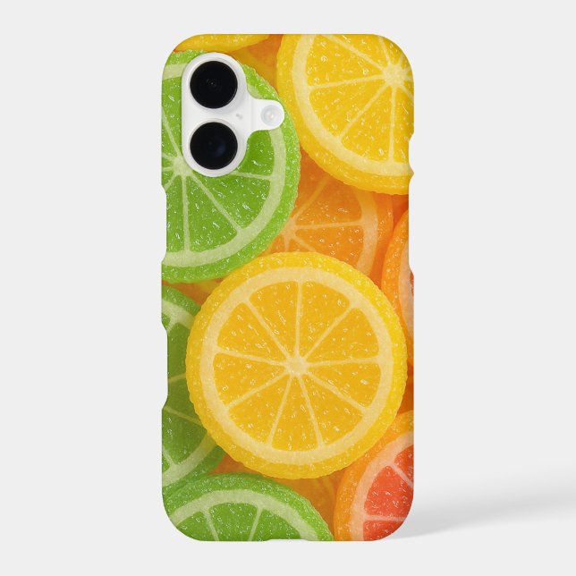 Colourful Jelly Citrus Candy Slice (Back)