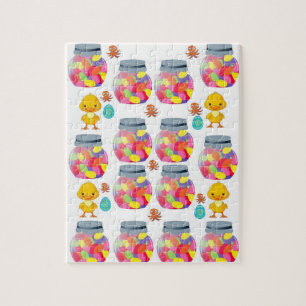 Colourful Jellybeans Jigsaw Puzzle
