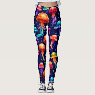 Colourful Jellyfish  Leggings
